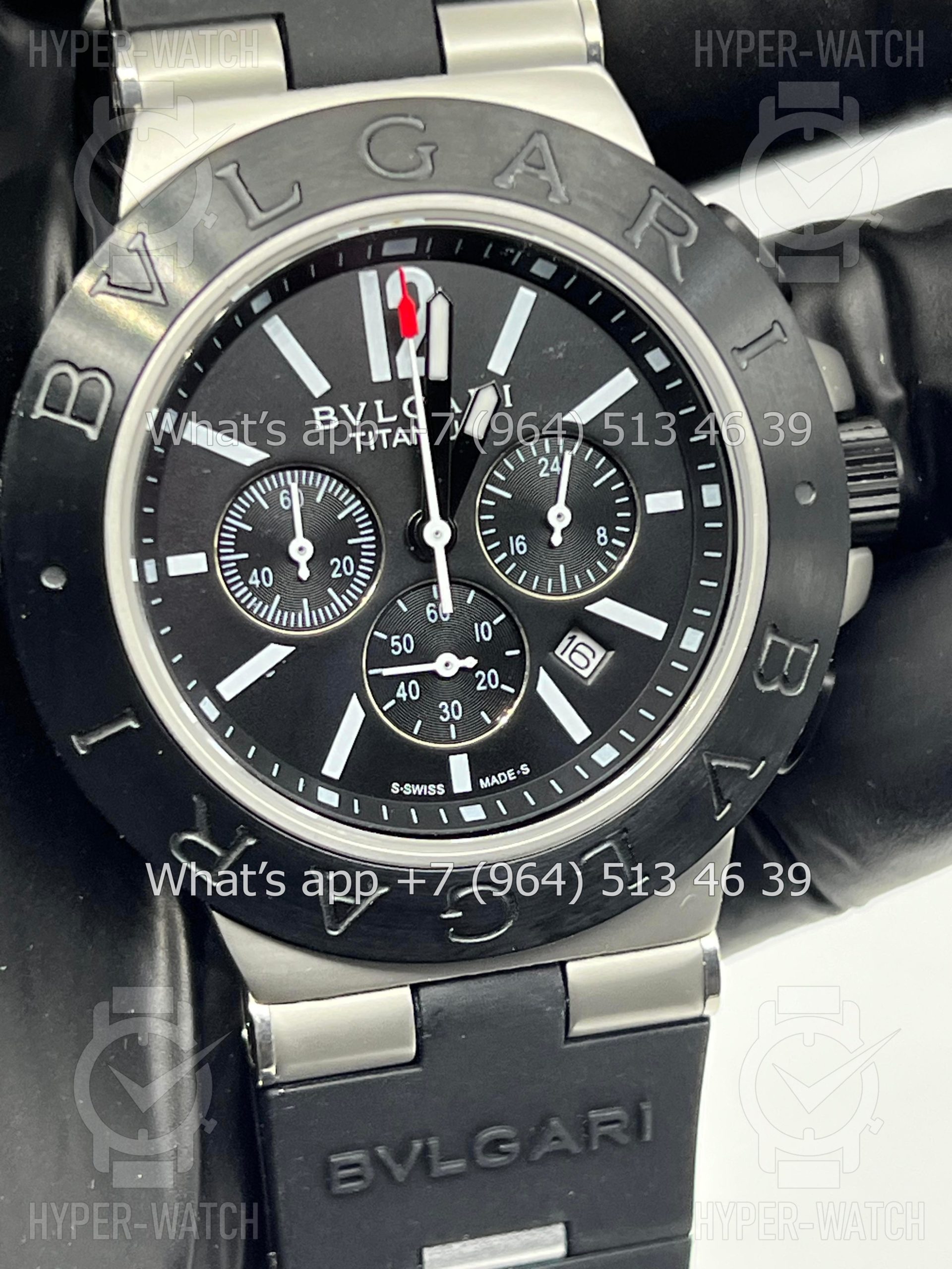 Копии часов Bvlgari Diagono Titanium 40mm Art 8242